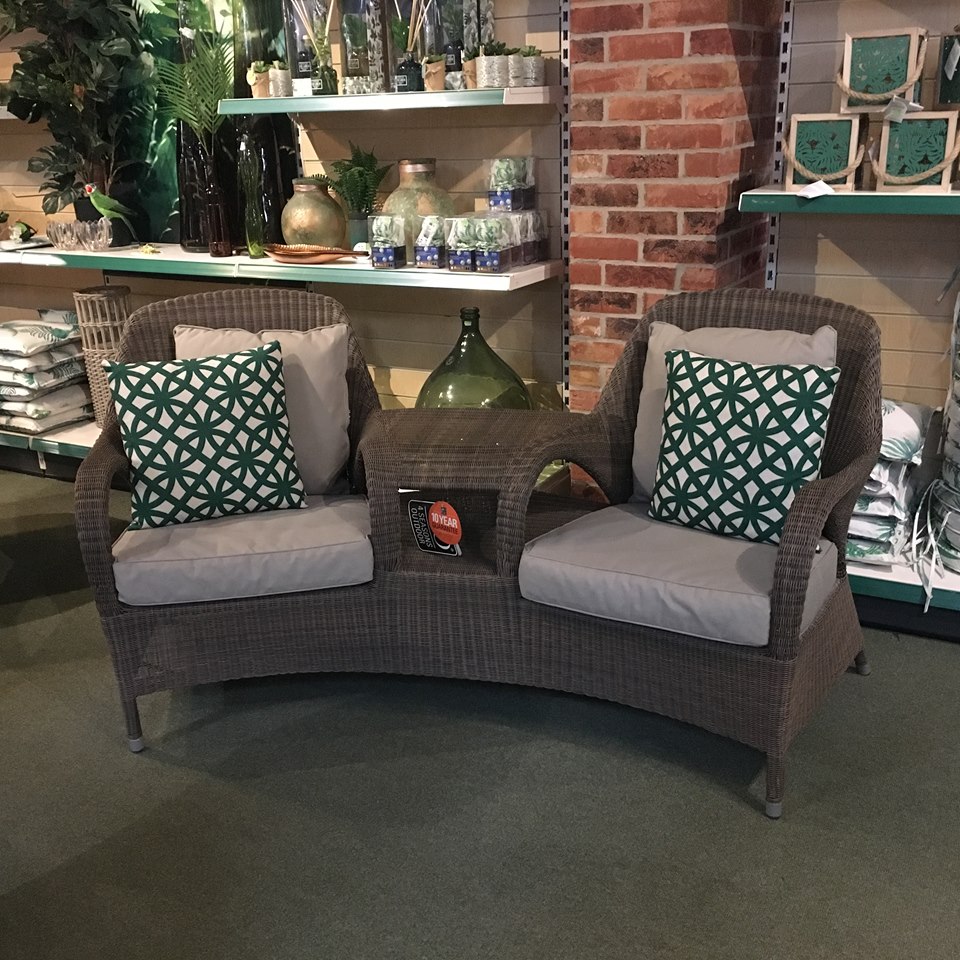 4 Seasons Sussex Outdoor Love Seat for Sale at Gates Garden Centre